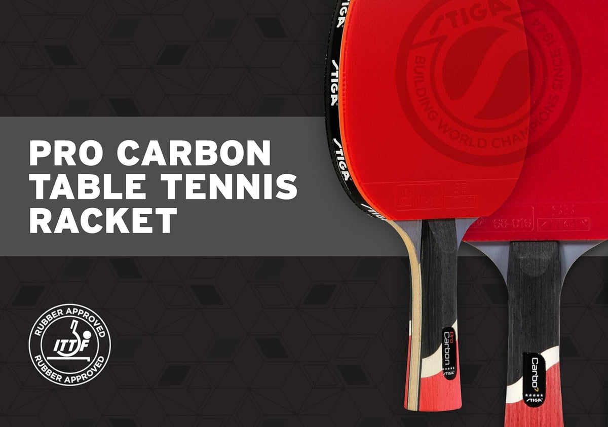 Pro Carbon Table Tennis Racket S84293