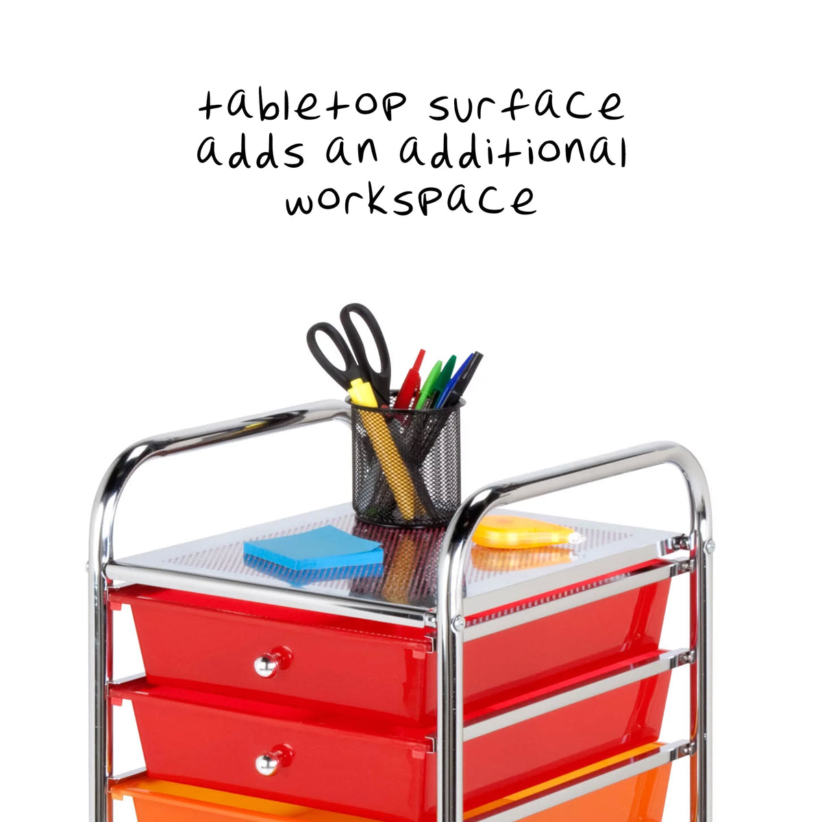 10 Drawer Rolling Cart A483726