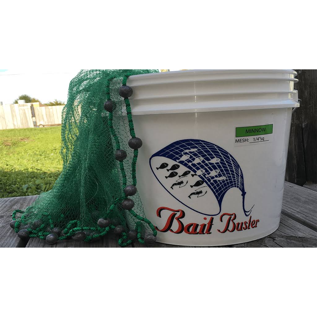 1/4x22 Sq. Mesh Minnow Cast Nets B740596