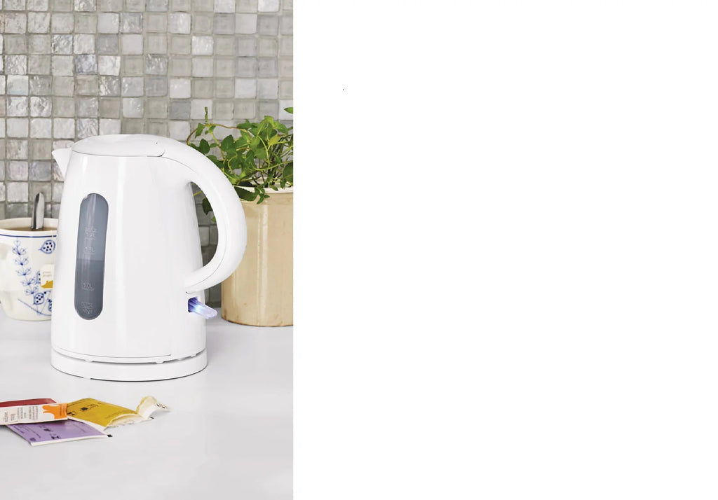 1.7 Liter White Electric Kettle T2432