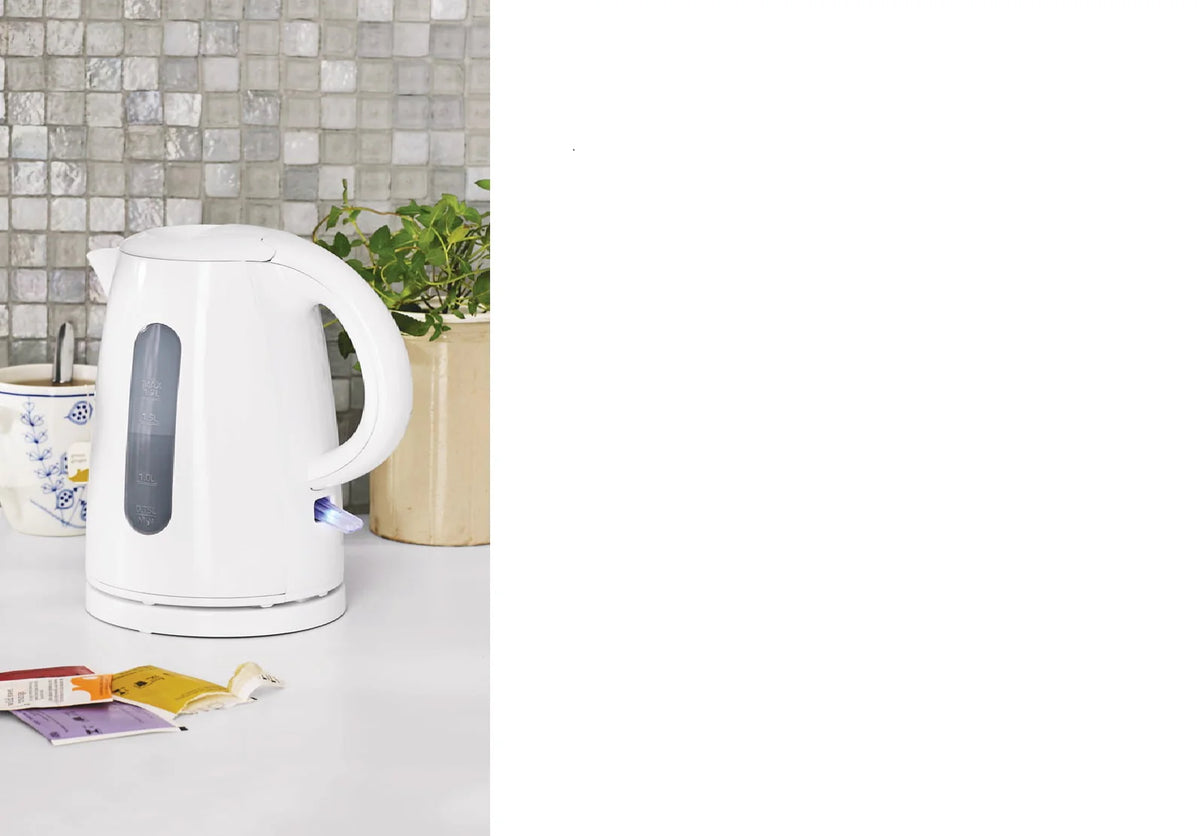 1.7 Liter White Electric Kettle T2432