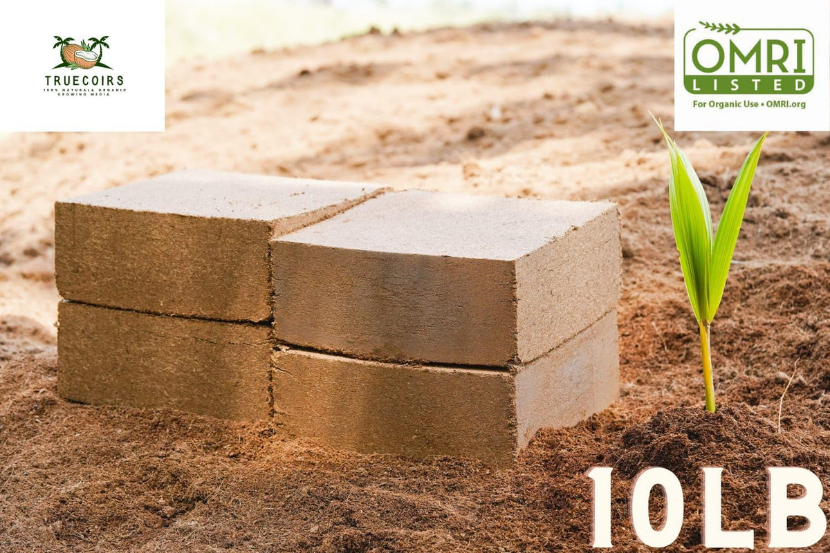 10 LB Organic Coco Coir Compressed Natural Brick S46415