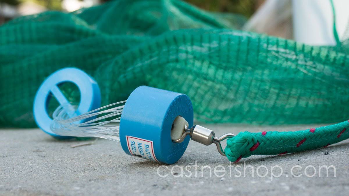 1/4x22 Sq. Mesh Minnow Cast Nets B740596