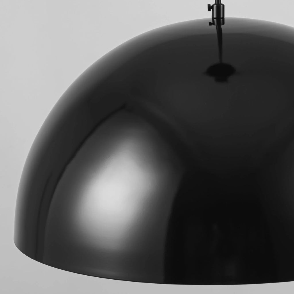 1-Light Semi-Dome Contemporary Pendant X1160