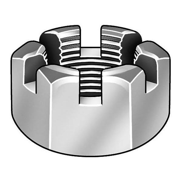 1-1/4x22-12 Grade 2 Zinc Plated Finish Low Carbon Steel M32594