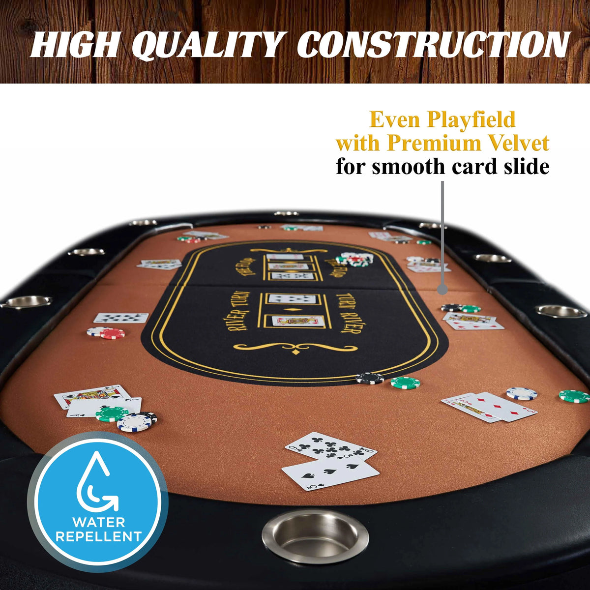 10-Player Poker Table W4750