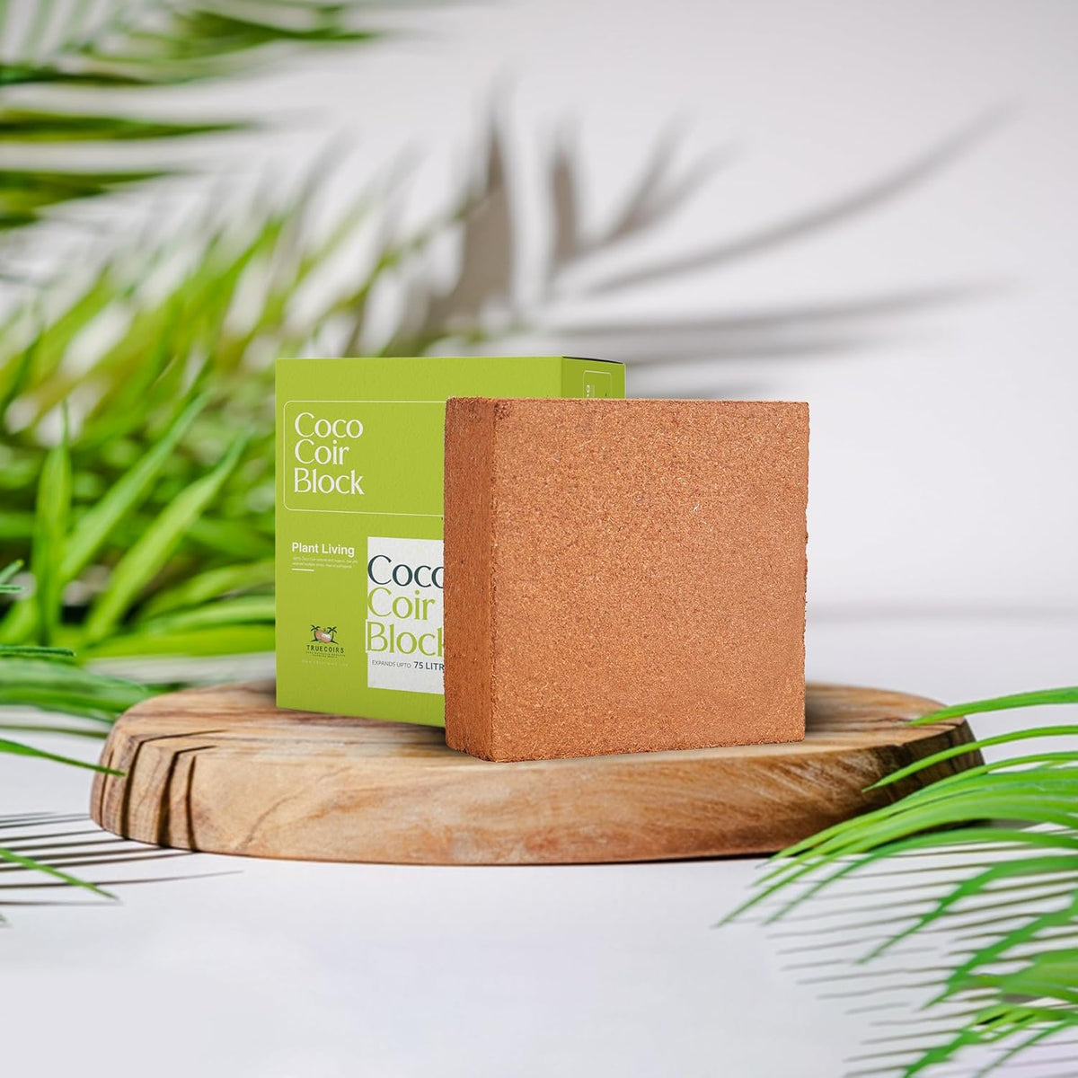 10 LB Organic Coco Coir Compressed Natural Brick S46415