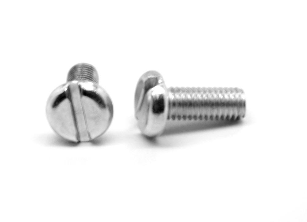 #10-32 x 3/8 Fine Thread Machine Screw Zinc Plated N3578