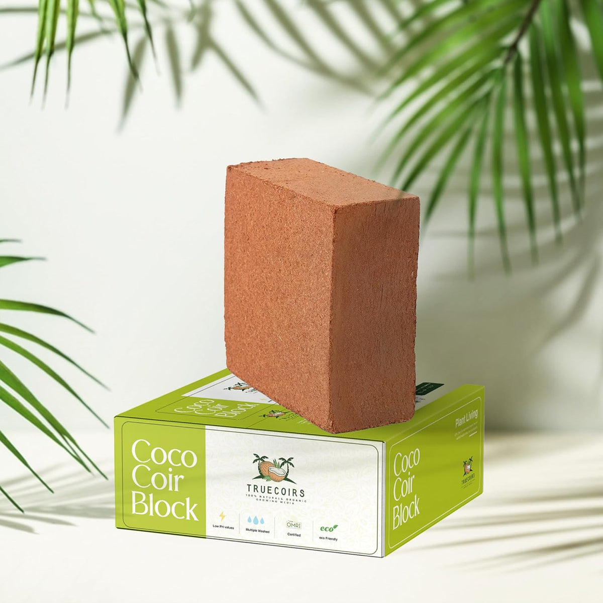 10 LB Organic Coco Coir Compressed Natural Brick S46415