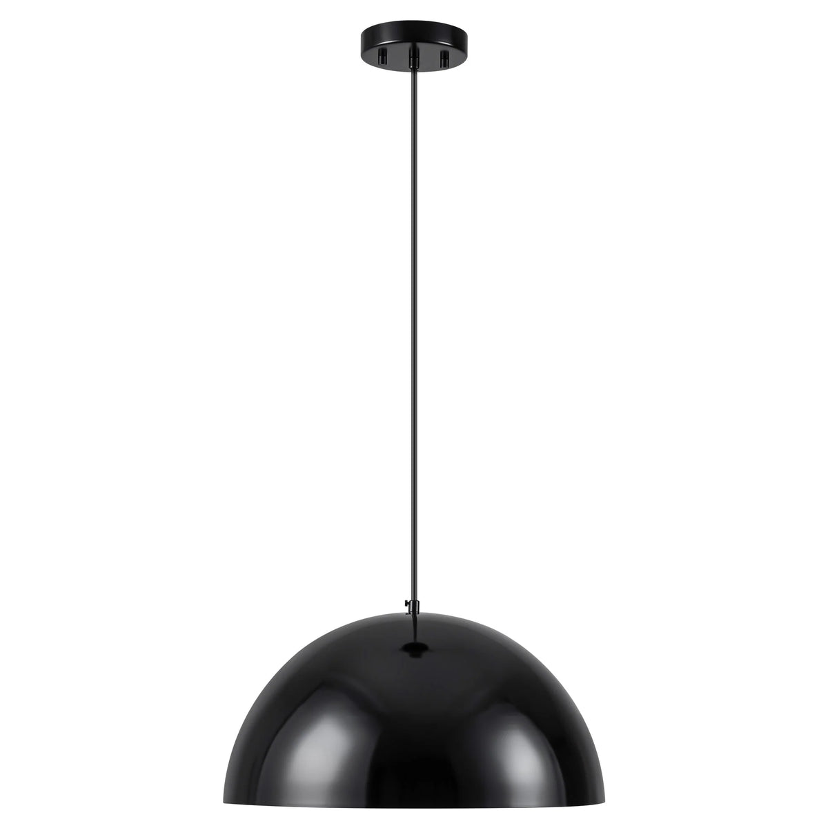 1-Light Semi-Dome Contemporary Pendant X1160