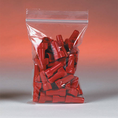 8 x 14 in. 2 Mil Reclosable Poly Bags Clear G65042