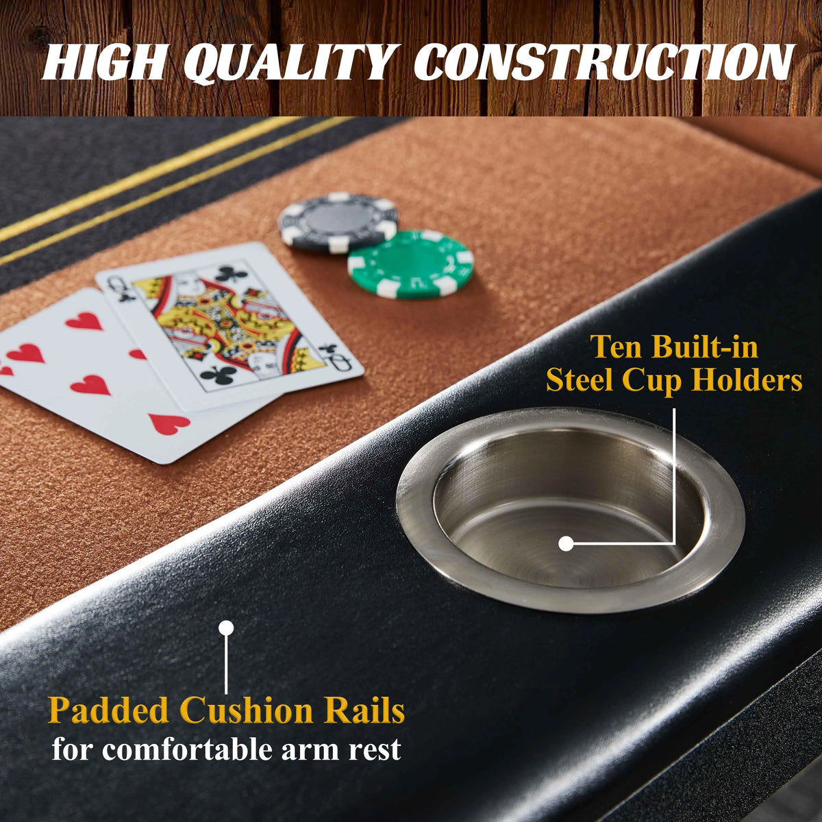 10-Player Poker Table W4750