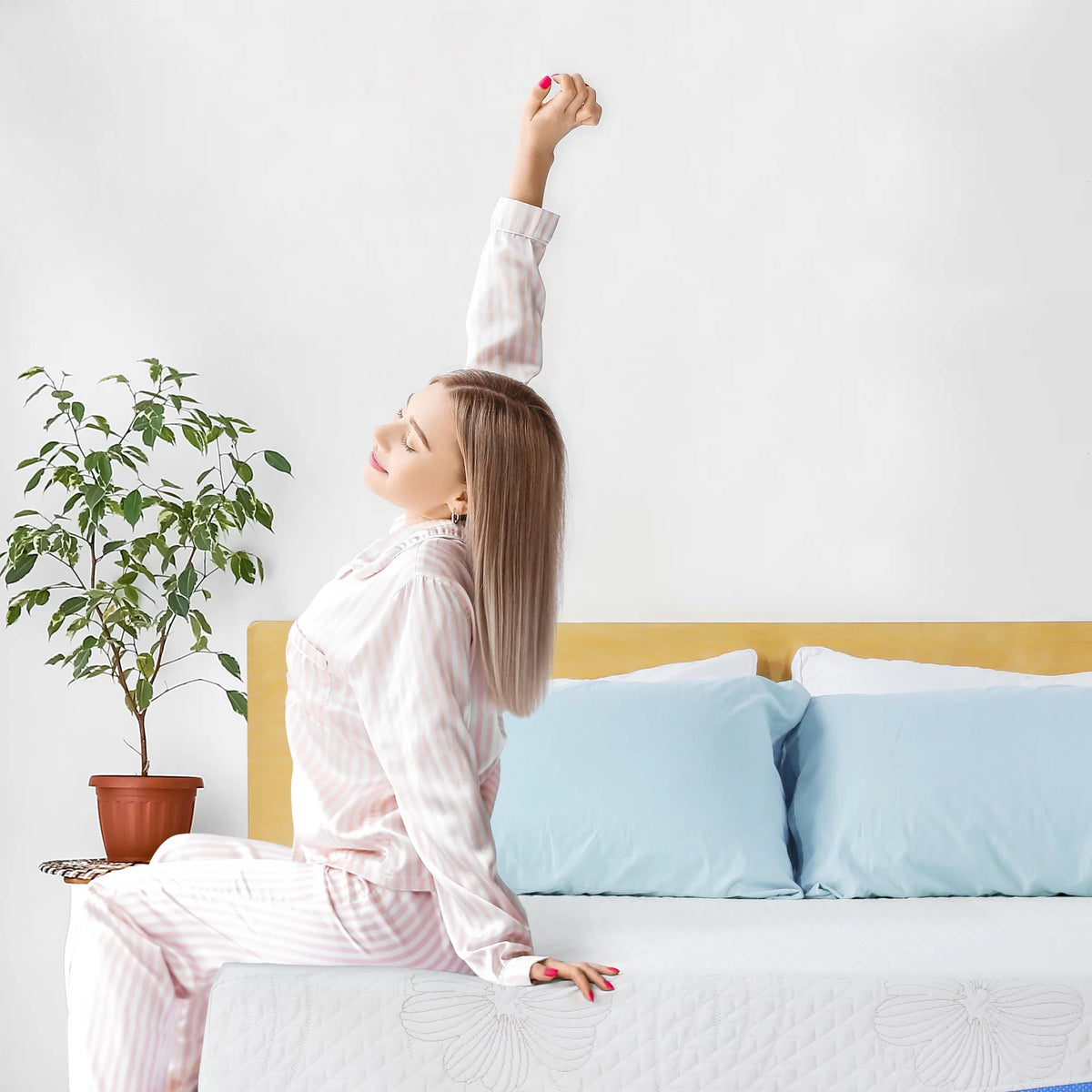 10 Inch Gel Memory Foam Mattress Medium Firm Twin Size Z57560